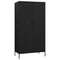 Lady Jillian -  Wardrobe Black 90x50x180 cm Steel